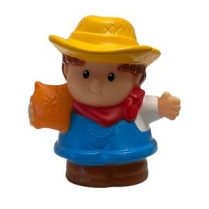 Fisher Price Little People Farmer With Seed Bag Toy Figure 2007